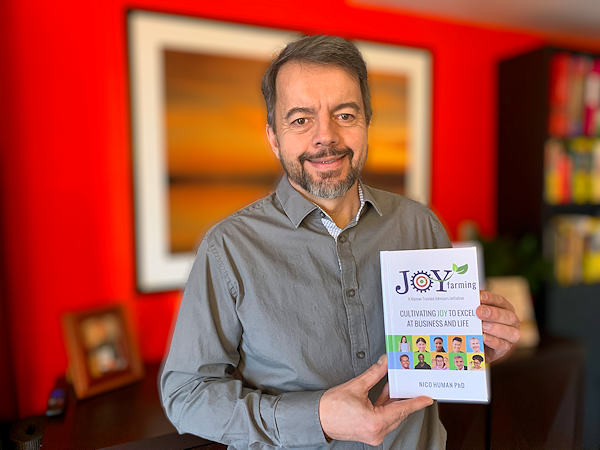 Nico Human author of Joy Farming