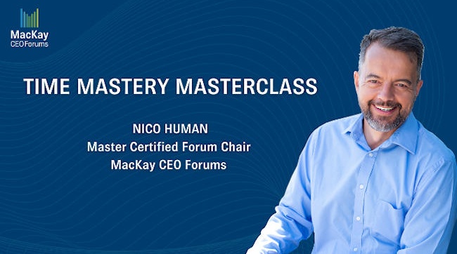 Time Mastery Masterclass by Nico Human